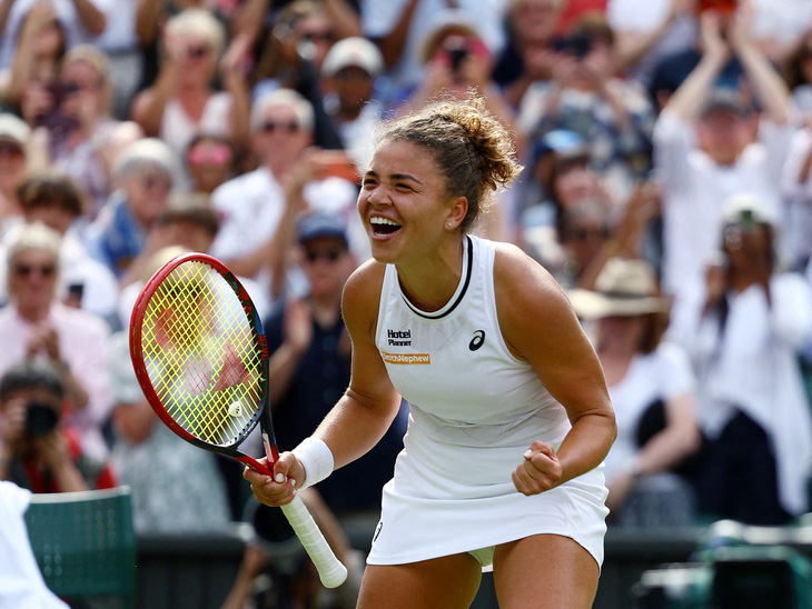 Paolini xuất sắc vào chơi trận chung kết Wimbledon 2024 - Ảnh: REUTERS